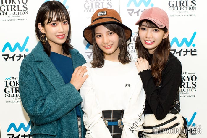 佐々木久美、小坂菜緒、高本彩花(C)モデルプレス
