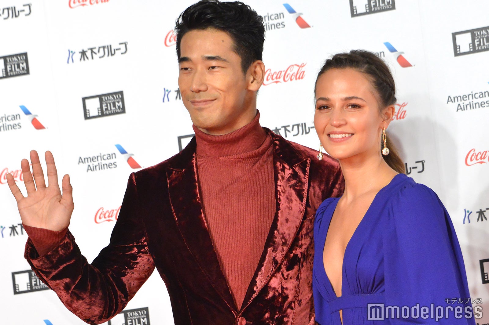 小林直己、アリシア・ヴィキャンデル （C）モデルプレス