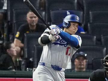 大谷翔平 第1打席で空振り三振 前日から5打席連続安打ならず フリーマンが激走で先制点 三邪飛が犠飛に