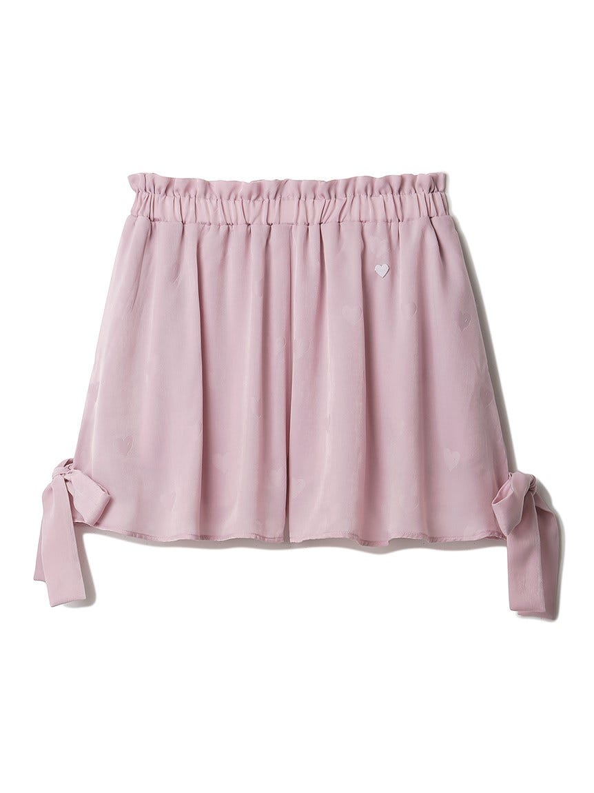 ハートサテンショートパンツ