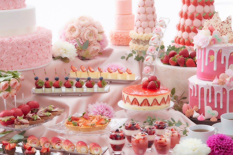 オトナ苺スイーツブッフェ