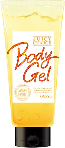  「ジューシィチャージ　ボディジェル　グレープフルーツ」／画像提供：株式会社ウテナ