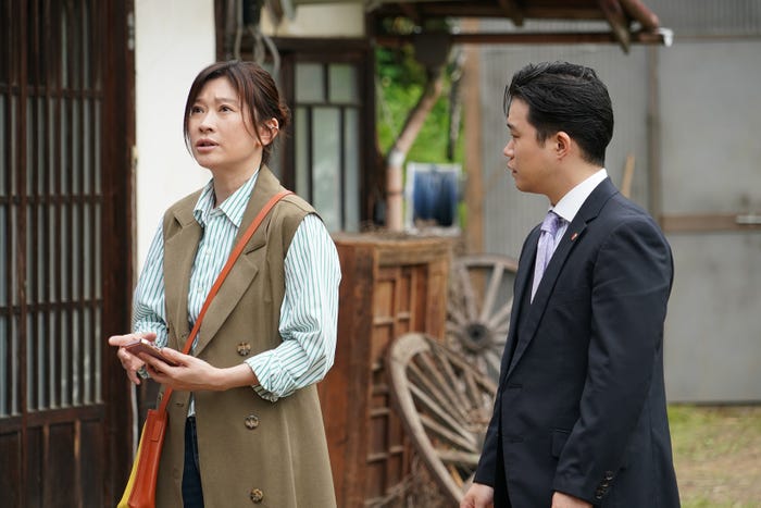 篠原涼子、矢本悠馬「イップス」第6話より(C)フジテレビ