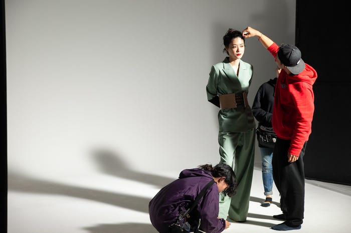 「2020-2021年 上野樹里 カレンダー」オフショット/提供画像