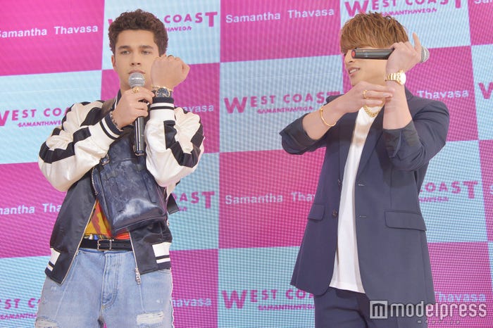 白濱先生を見なくてもできるようになったオースティン (C)モデルプレス