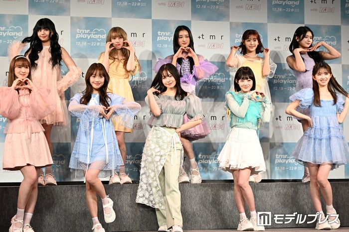 ME:I、ブランド発表会初登壇 “髪をなびかせたら”ダンス生披露