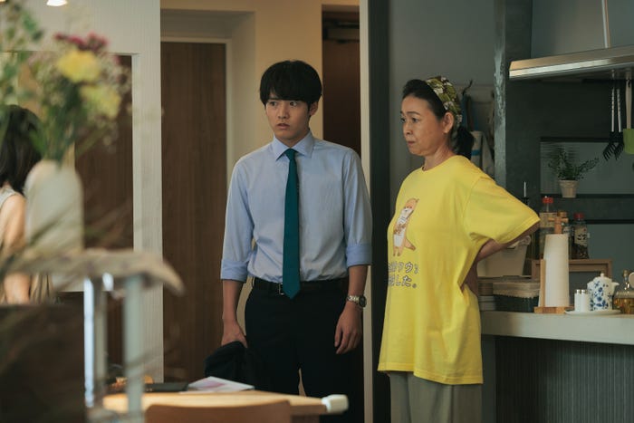 赤楚衛二、財前直見「こっち向いてよ向井くん」第9話より(C)日本テレビ