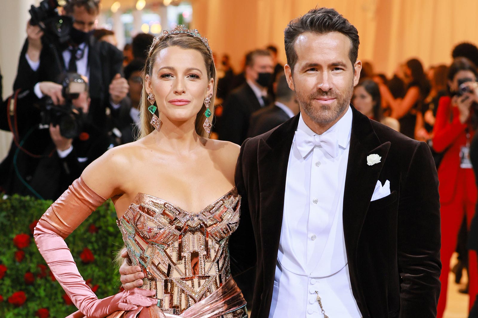 ブレイク・ライブリー＆ライアン・レイノルズ夫妻／Photo by Getty Images