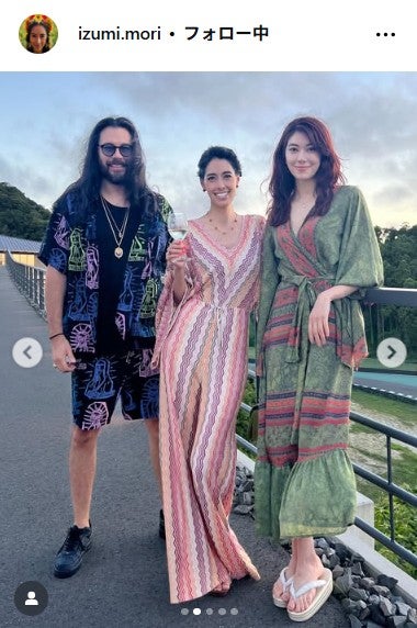 森泉 Instagramより