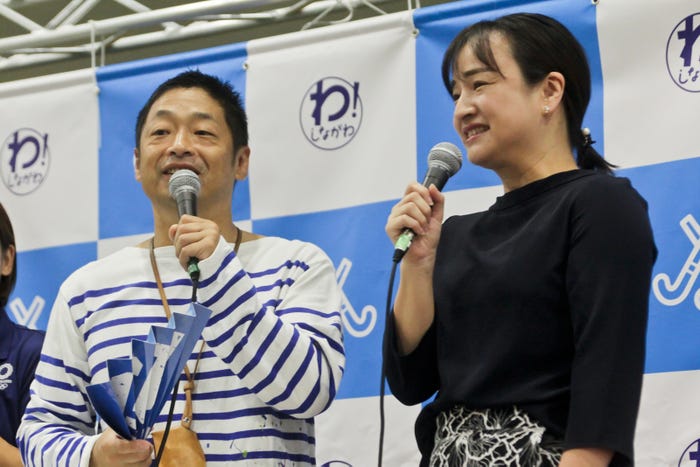 団長安田、安田さち(提供写真)