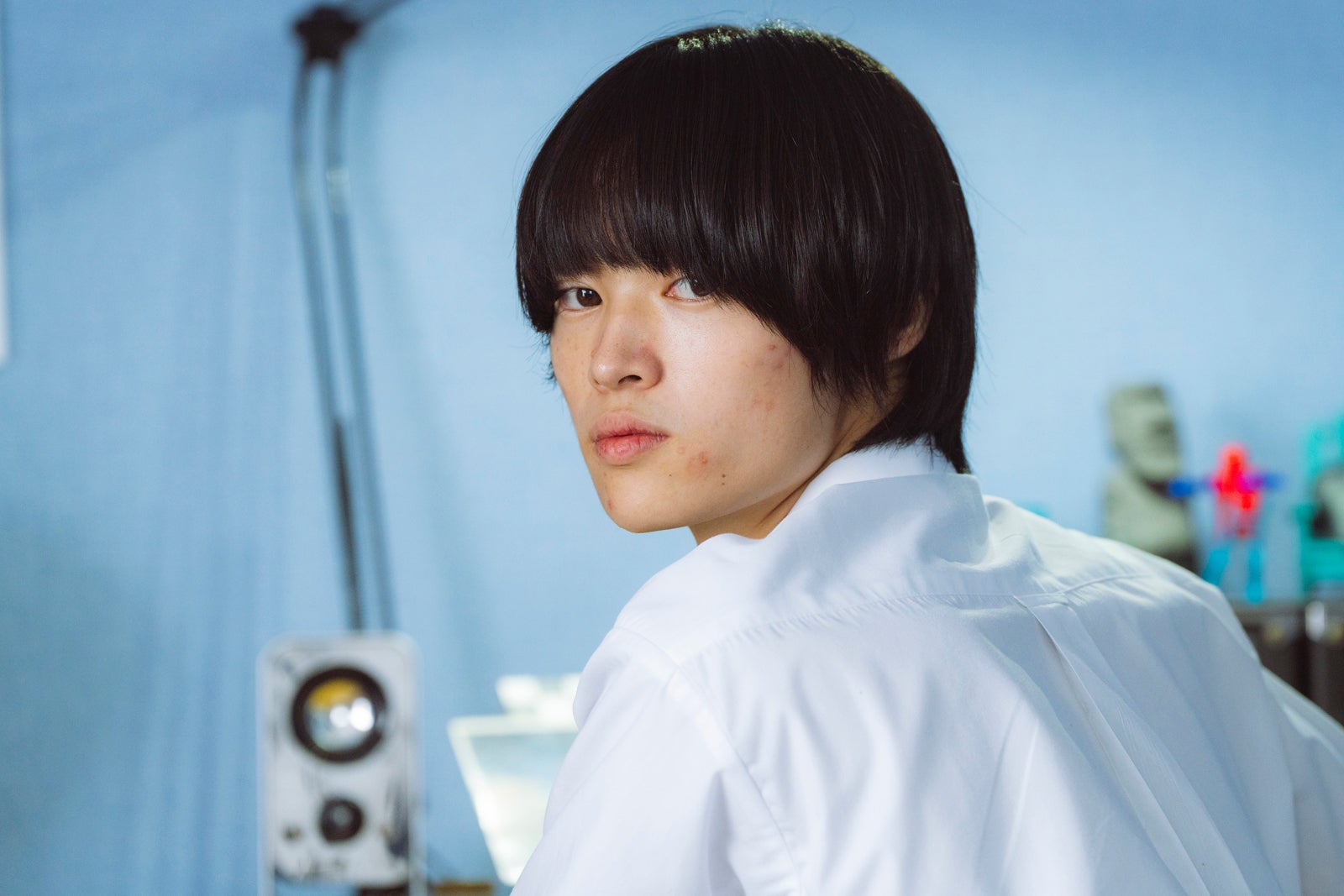 窪塚愛流「顔に泥を塗る」第2話より（C）テレビ朝日