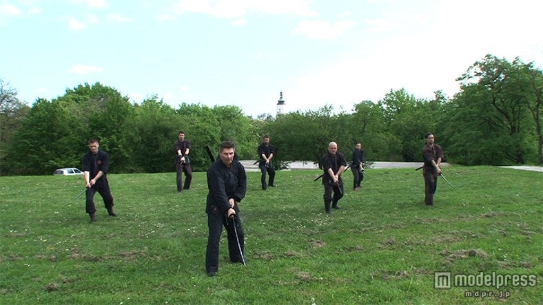 公園の忍者／「世界の日本人妻は見た」クロアチアの日本人妻／画像提供：毎日放送