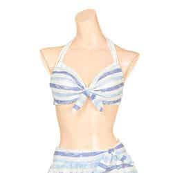 レースボーダービキニ「Swimwear Collection」18,360円(税込)