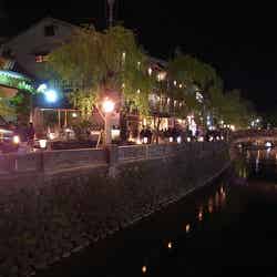 夜の大谿川周辺/photo by bizmac