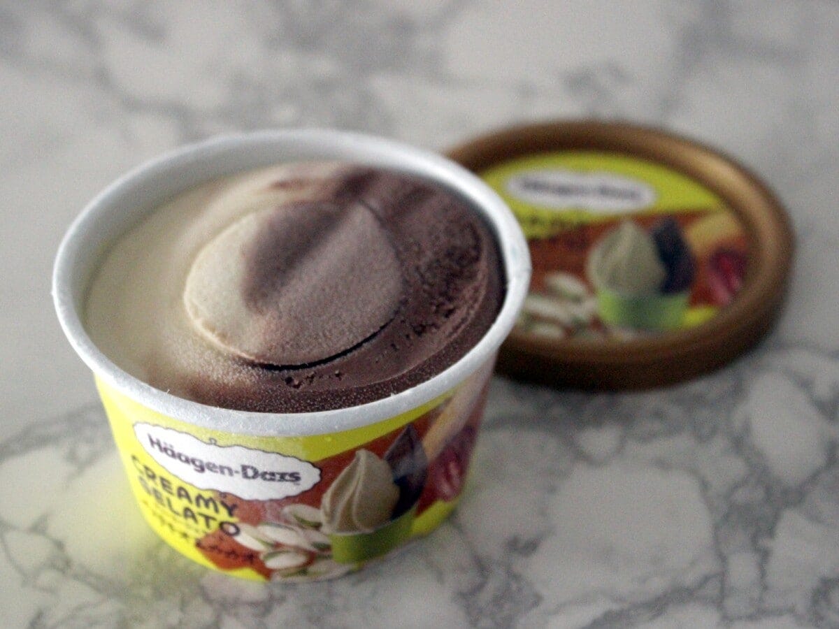 ピスタチオのジェラートはとにかく香りがいい!