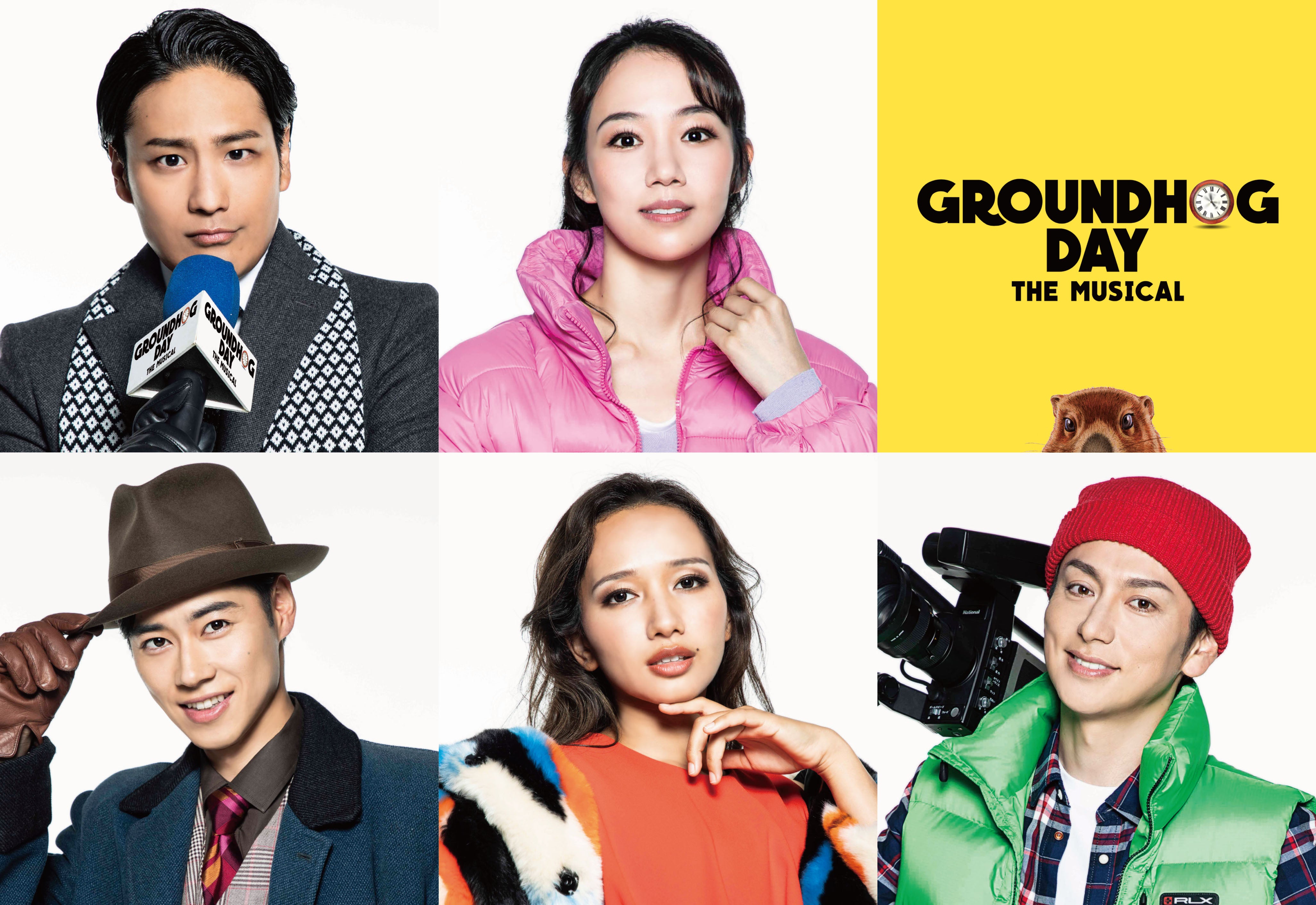 （上段左から）桐山照史、咲妃みゆ（下段左から）戸塚純貴、豊原江理佳、川久保拓司（提供写真）