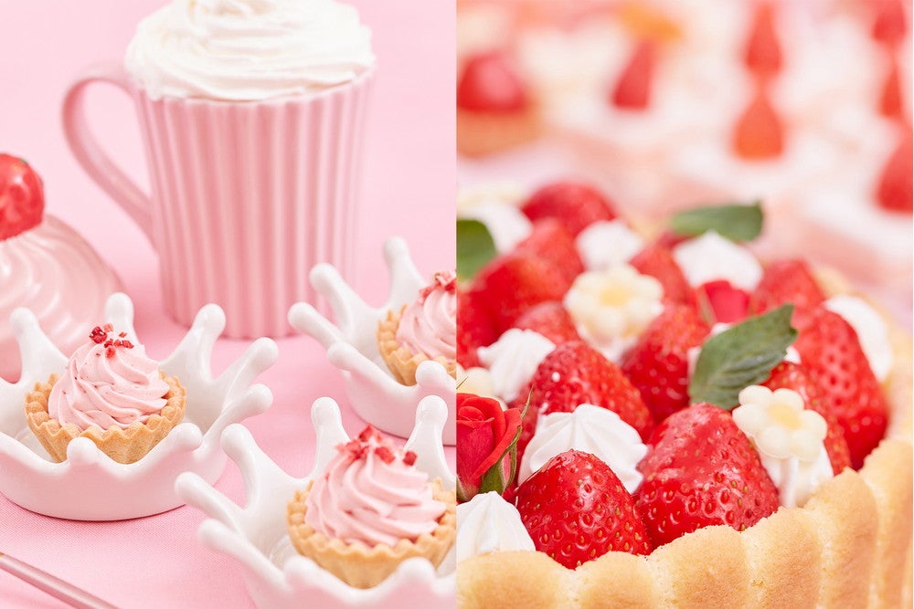 スイーツブッフェ～ストロベリーパレット～／画像提供：京王プラザホテル