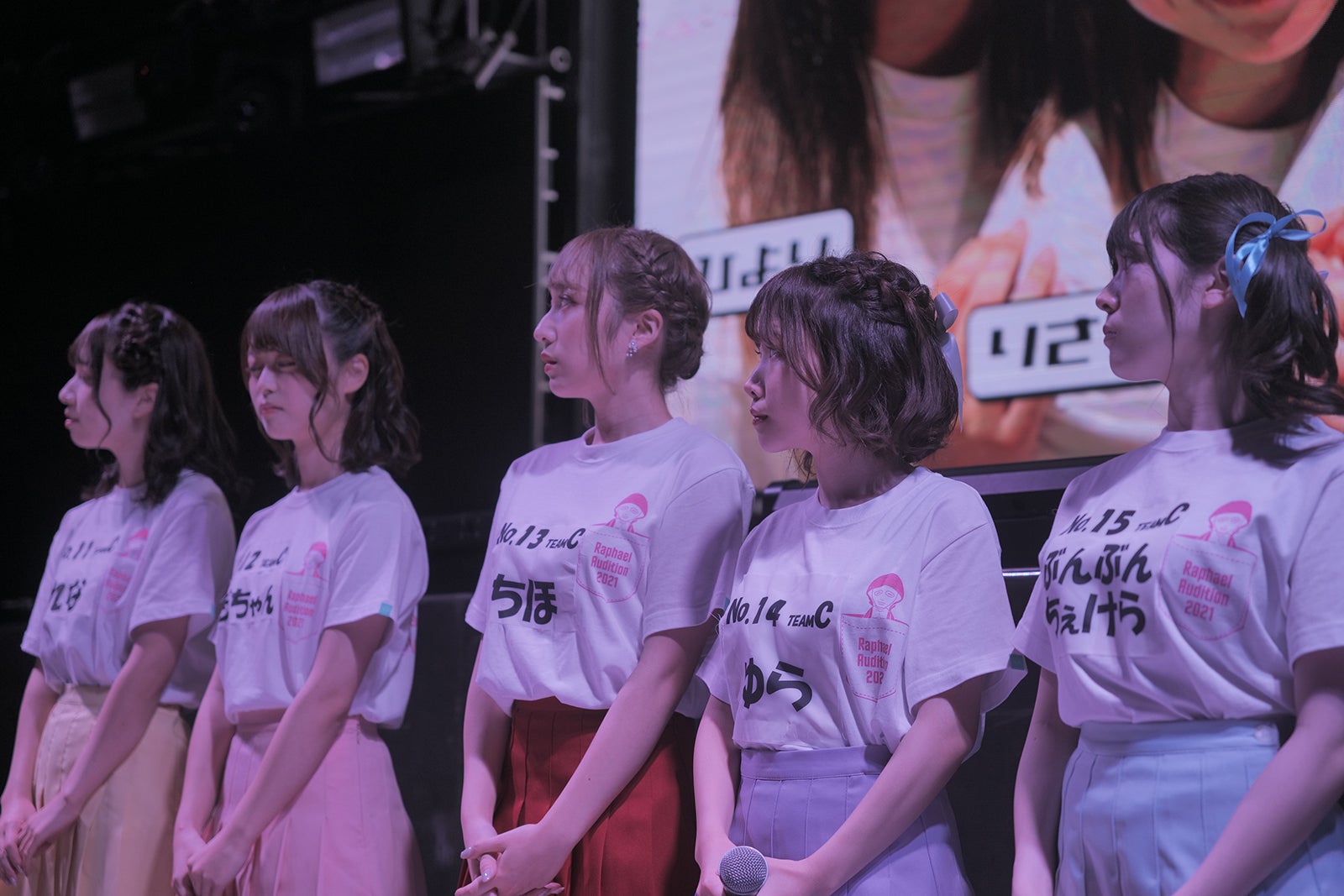 「ラファエルプロデュースアイドル」最終審査より（提供写真）