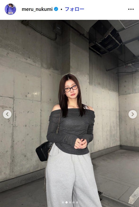 生見愛瑠Instagramより