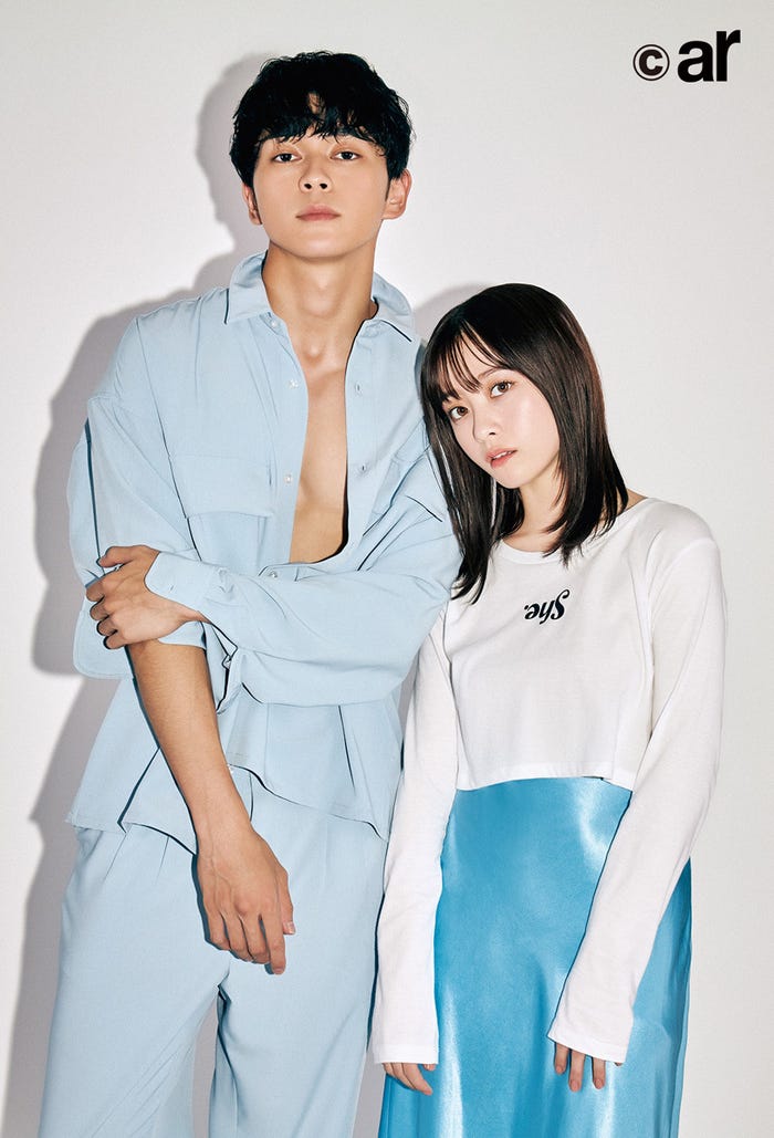 眞栄田郷敦、橋本環奈(画像提供:主婦と生活社)