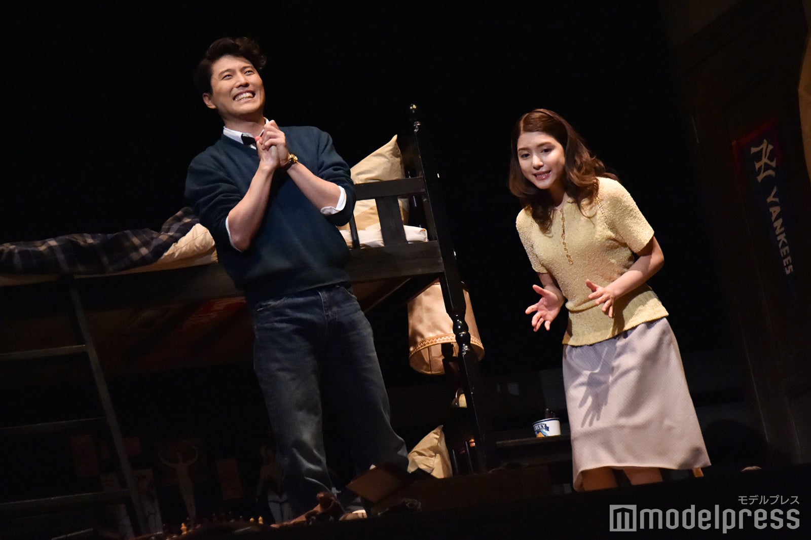 入野自由、川島海荷／「ブライトン・ビーチ回顧録」フォトコール （C）モデルプレス