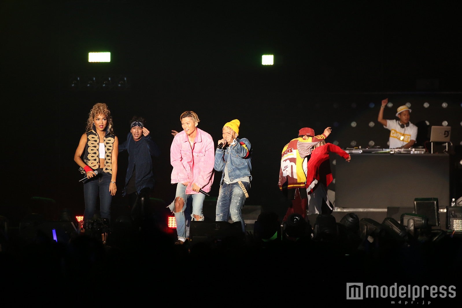 SWAY、SHOKICHI、Crystal Kay（C）TOKYO GIRLS MUSIC FES. 2016 Supported by Samantha Thavasa