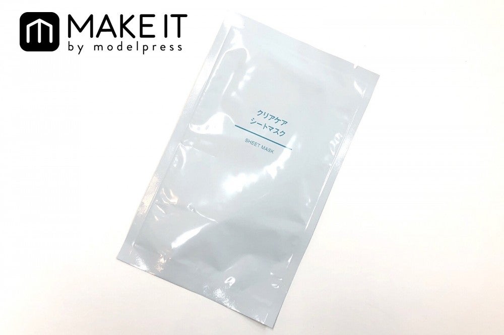 無印良品／クリアケアシートマスク／1枚×5包／917円（税抜） (C)メイクイット