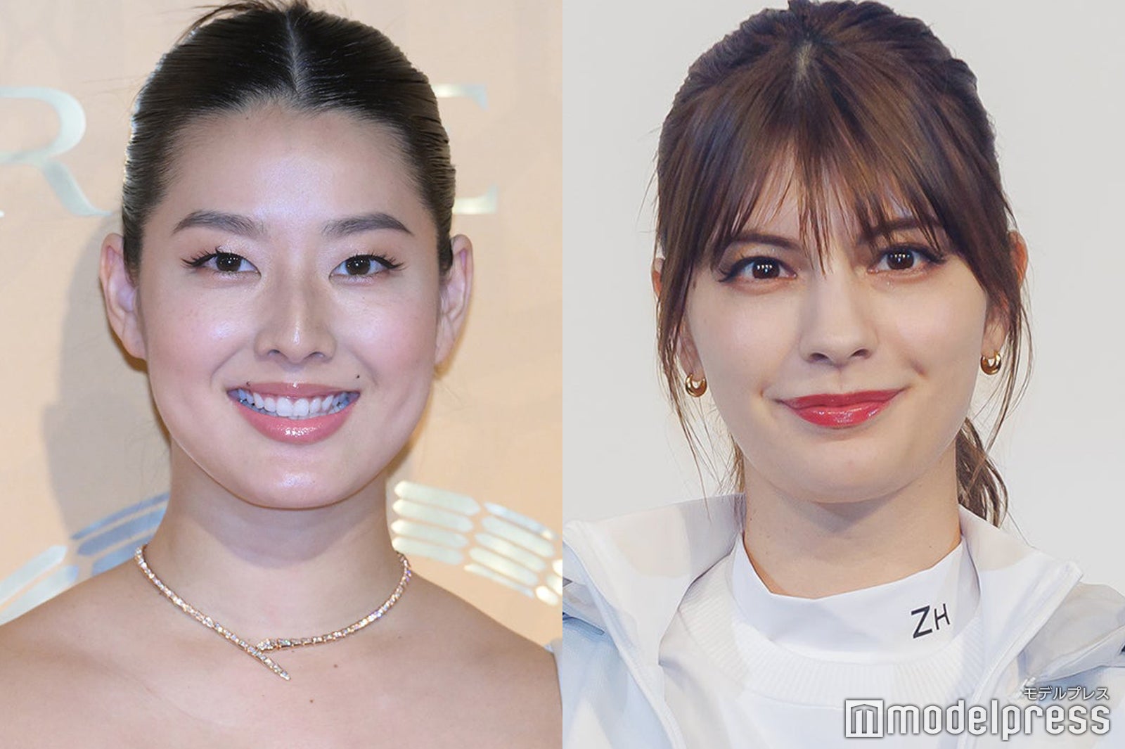 すみれ、ビキニ姿で美腹筋披露 マギーとの海満喫ショットに「美しすぎる」「まるで女神」の声