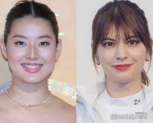 すみれ、ビキニ姿で美腹筋披露 マギーとの海満喫ショットに「美しすぎる」「まるで女神」の声