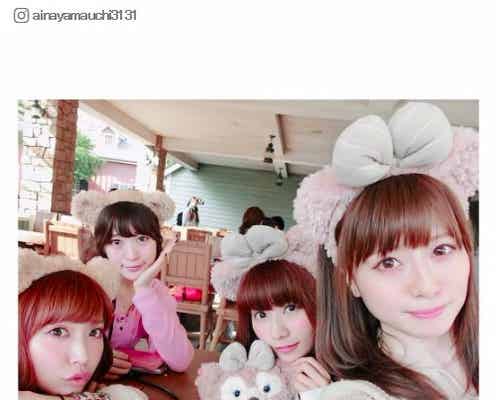 Silent Siren、おそろいカチューシャでディズニー満喫「仲良しすぎる」プライベートに反響