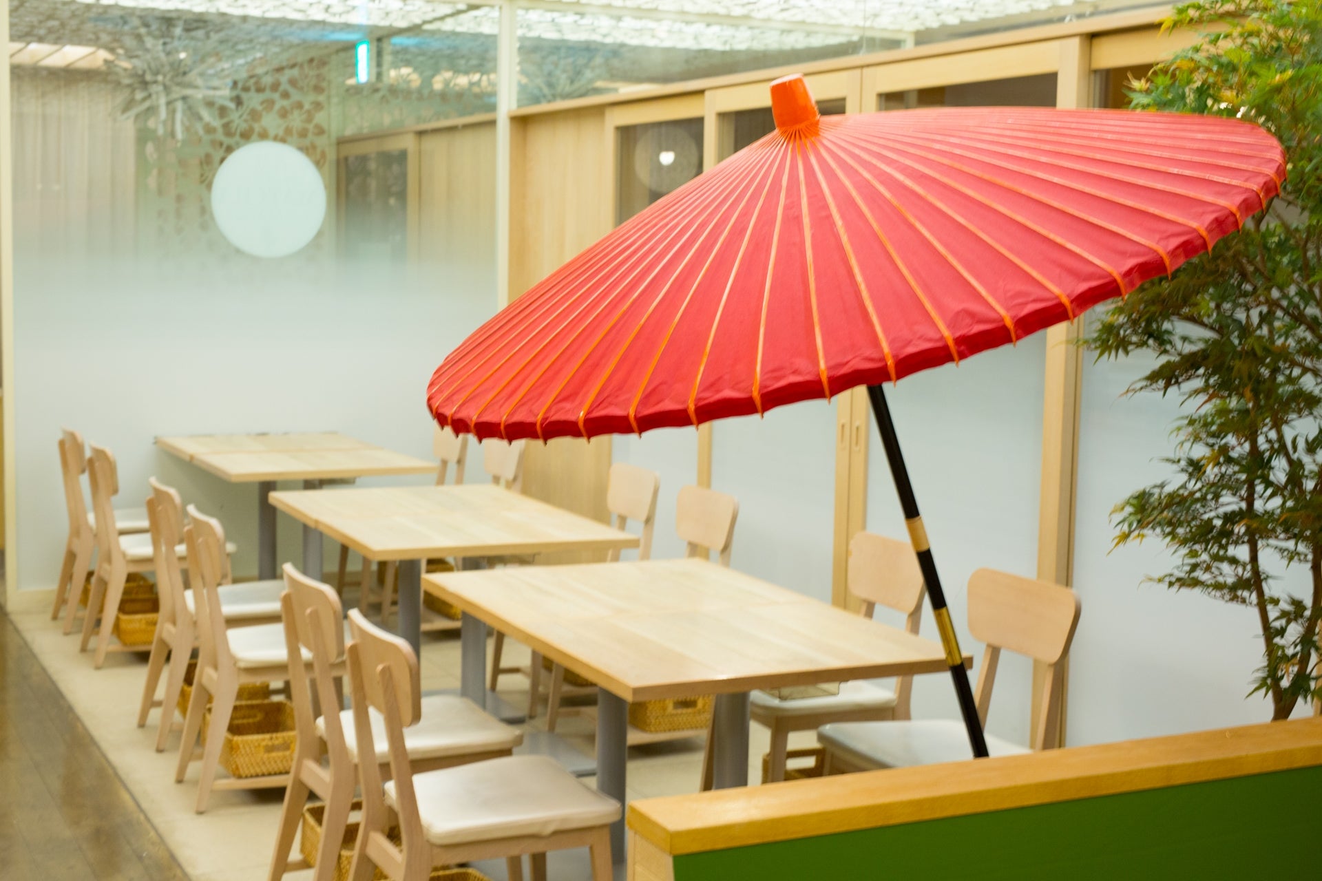 抹茶カフェ舞妓店内／画像提供：エクシオジャパン