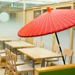 抹茶カフェ舞妓店内/画像提供:エクシオジャパン