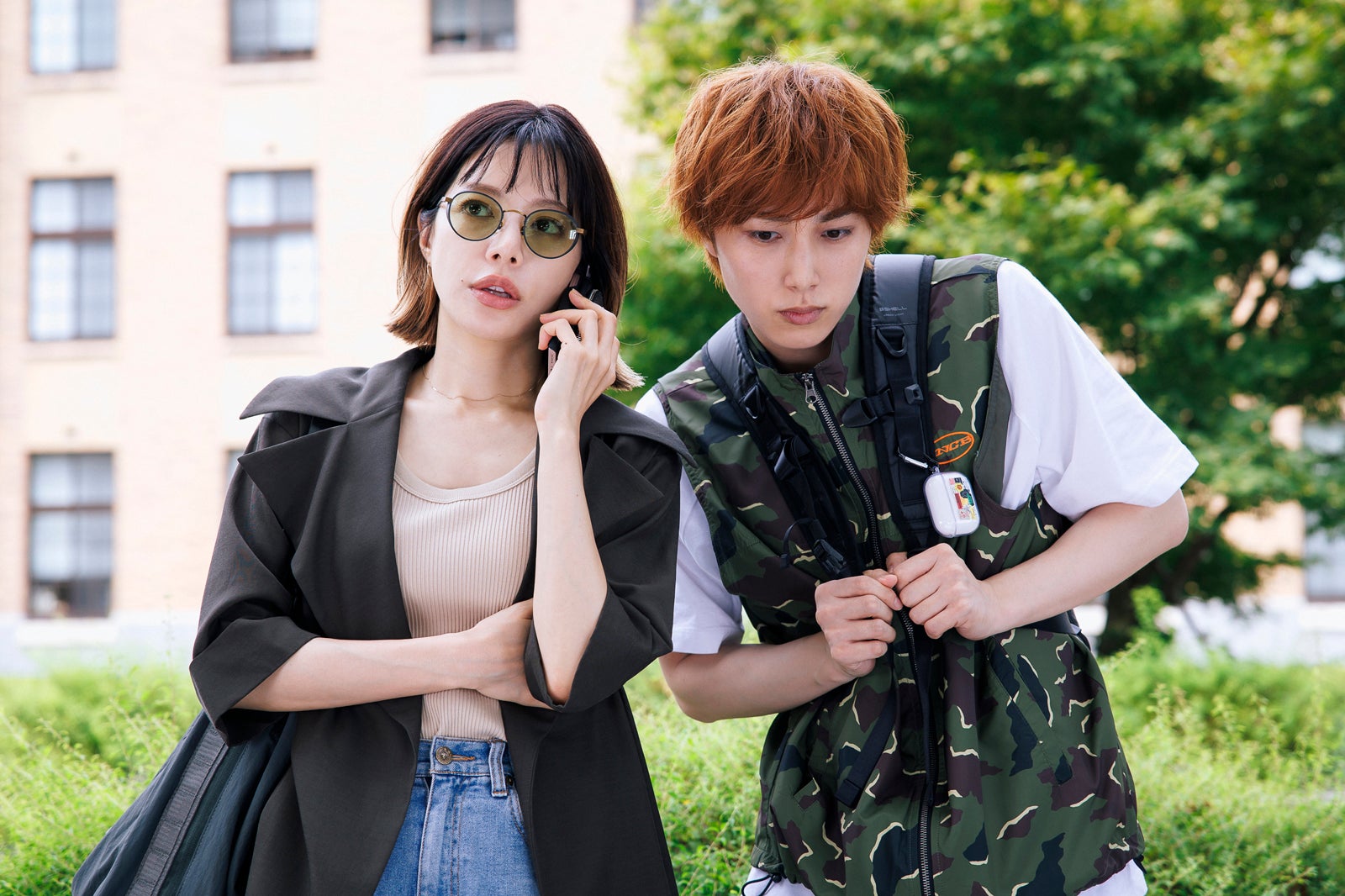 桜井ユキ、尾崎匠海「ライオンの隠れ家」第4話（C）TBS