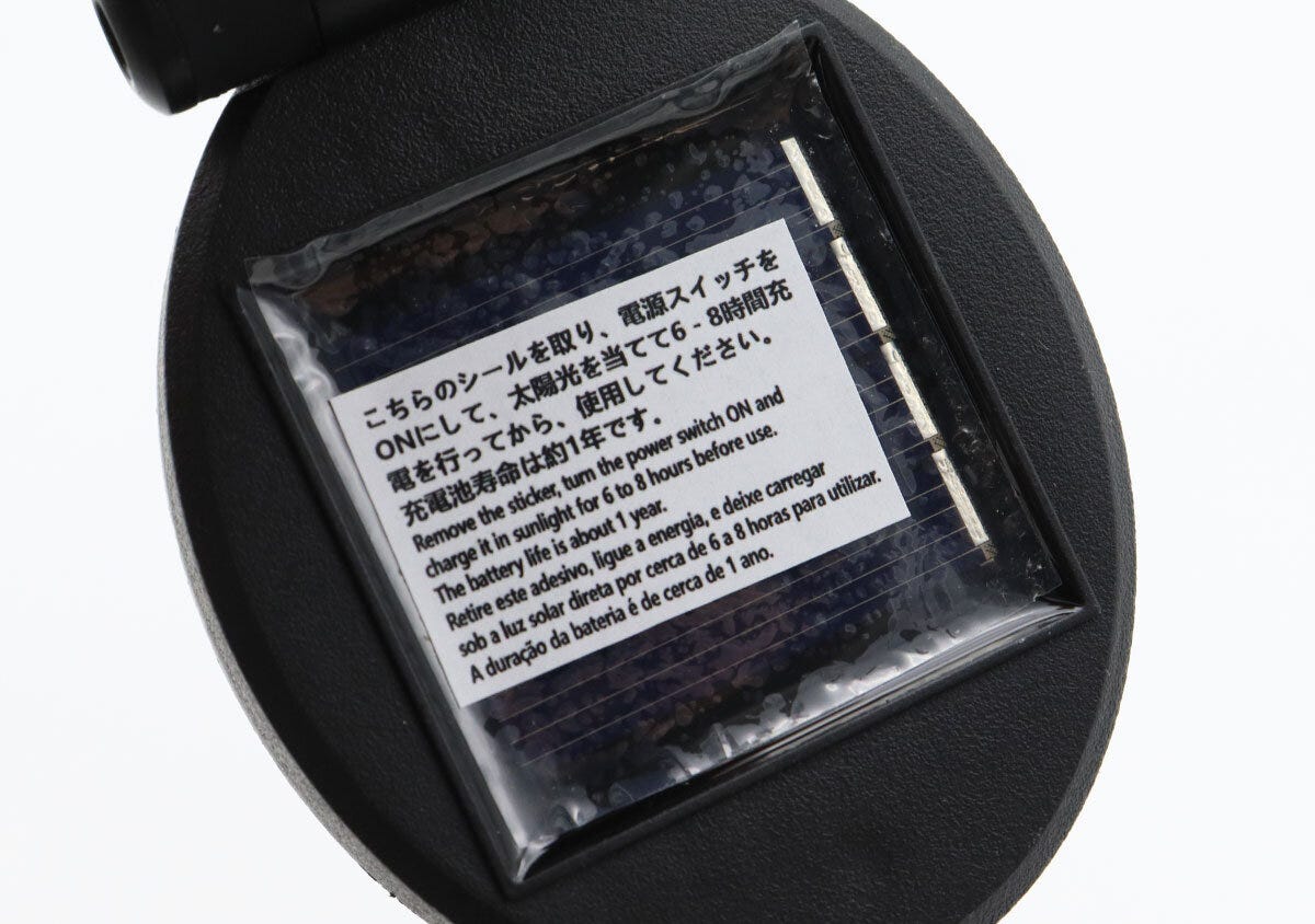 デザインソーラーライト（蛍）　シール