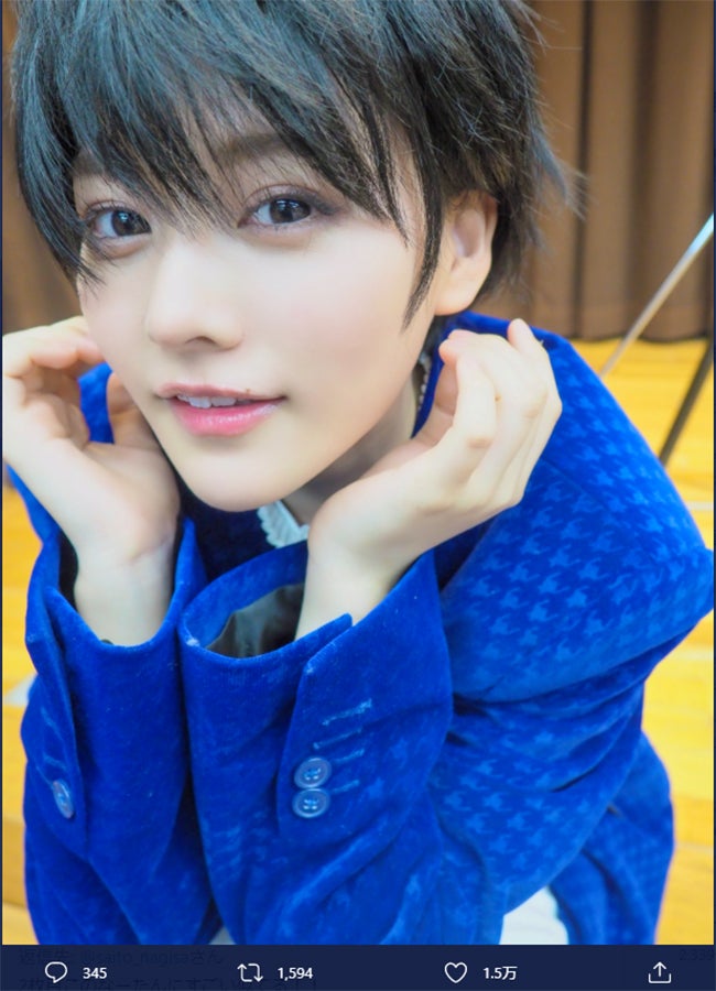 ＝LOVE齊藤なぎさ、男装姿公開 王子様イケメンに「優勝」の声殺到 