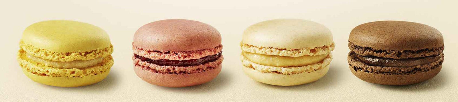 マックカフェ、フランス直輸入のマカロン4種が初登場　気分に合わせて好きな味をチョイス