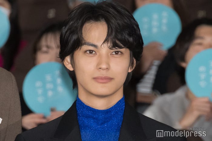 「大きな玉ねぎの下で」完成披露舞台挨拶に出席した神尾楓珠(C)モデルプレス