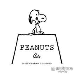 「PEANUTS Cafe」カフェロゴ（C）2015 Peanuts Worldwide LLC／画像提供：ソニー・クリエイティブプロダクツ