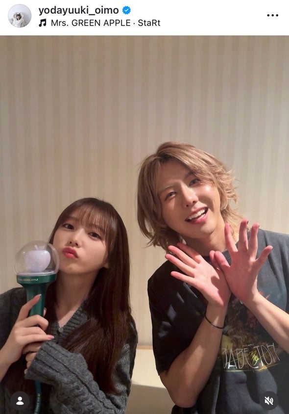 与田祐希Instagramより