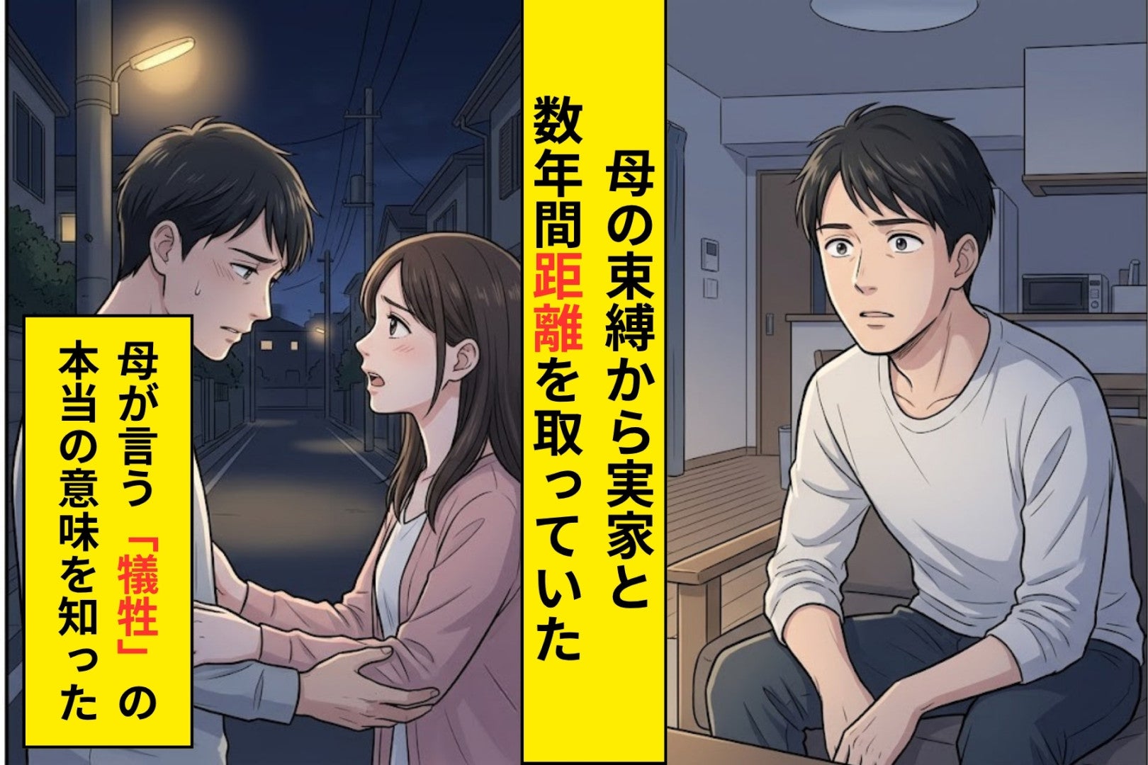 母の「犠牲にした」という言葉が重くて距離を置いた俺が、結婚式前夜に原稿を書き直した夜のこと