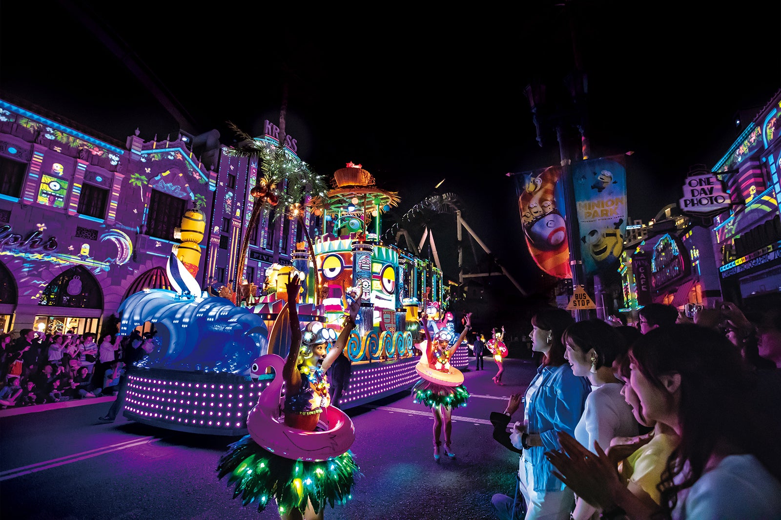 「ミニオン・ナイトパーティ at ザ・パレード」／画像提供：ユニバーサル・スタジオ・ジャパン