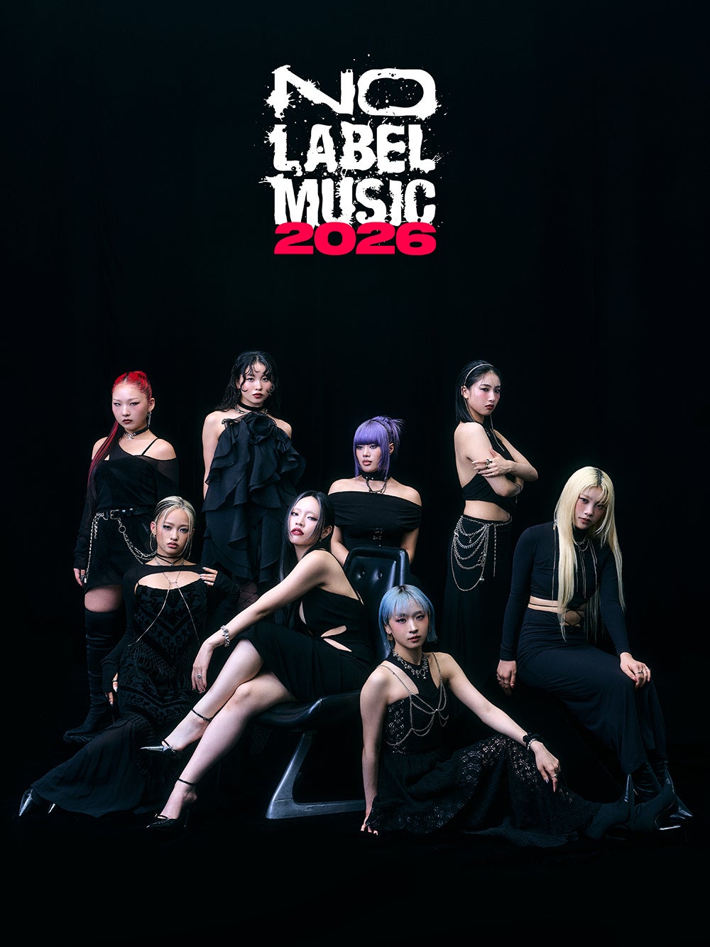 ちゃんみな＆HANA、新年ブランドビジュアル・映像発表「NO LABEL MUSIC」公式SNSも開設