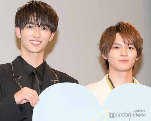 金子隼也&野村康太、撮影裏でもイチャイチャ「気づいたら膝の上に乗っていた」理由明かす<パーフェクトプロポーズ>