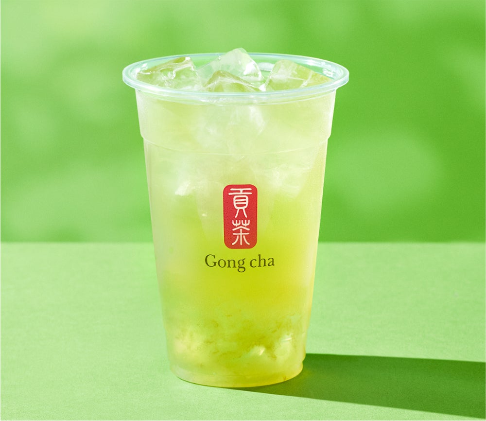 SUNシャインマスカット ティーエード（ICED）／画像提供：ゴンチャ ジャパン