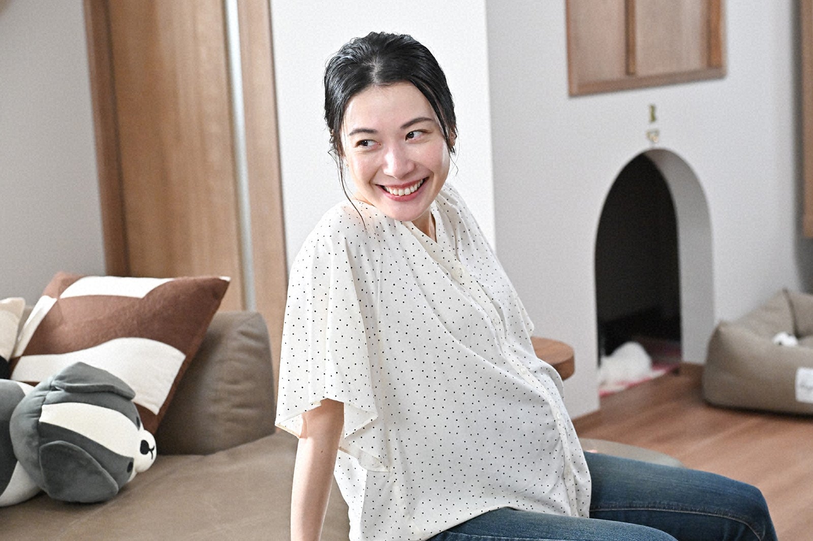 村川絵梨「西園寺さんは家事をしない」第8話より（C）TBS