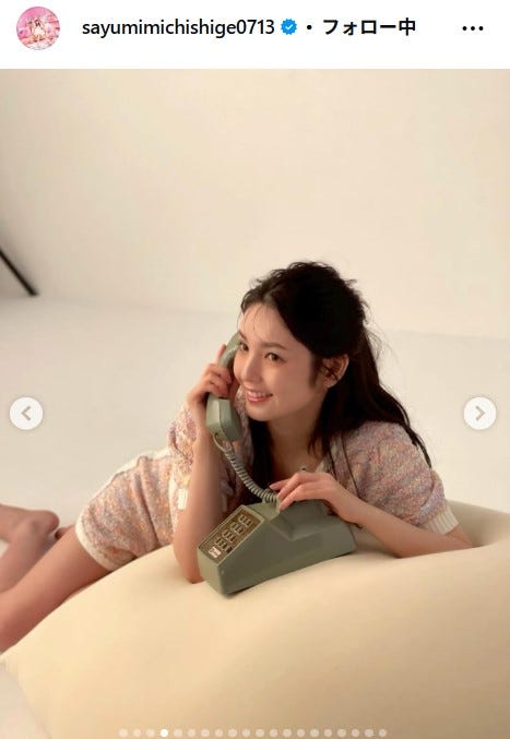 道重さゆみInstagramより
