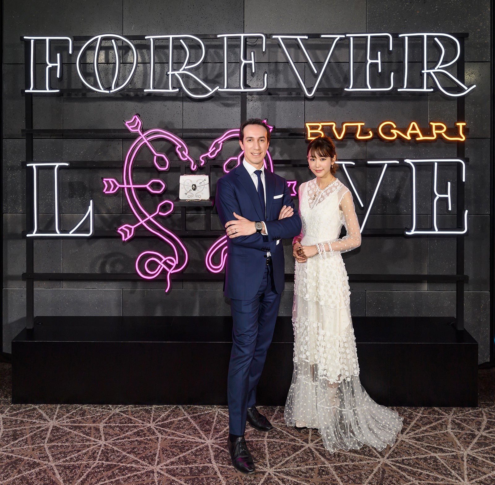 ウォルター・ボロニーノ氏、桐谷美玲 （提供写真）