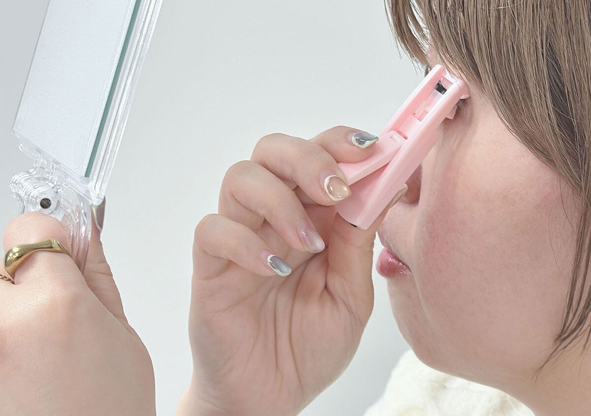 部分用アイラッシュカーラー 使用例 部分用アイラッシュカーラー 使用例