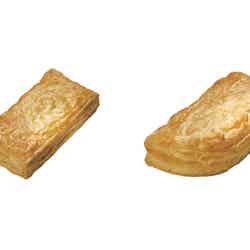 左からホット・スイーツパイ りんごとカスタード、ホット・スイーツパイ りんごとチーズ／画像提供：ダスキン