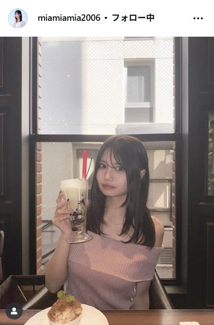 藤田みあInstagramより